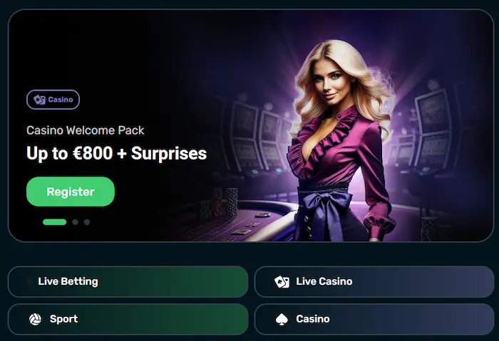 GrandzBet Casino France bonus
